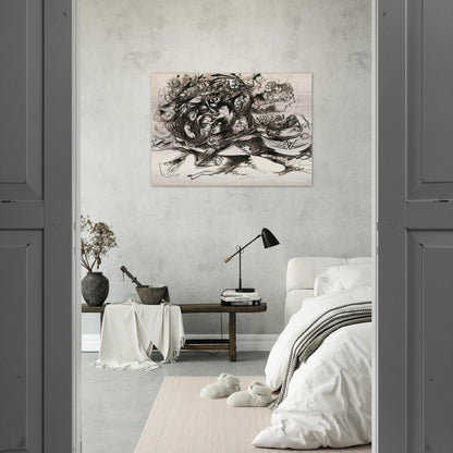 UNTITLED O CONNOR THAW 771 - Jackson Pollock Brushed Aluminum Print - 70x100 cm / 28x40 inches | Jackson Pollock Aluminum Print | Jackson Pollock Prints