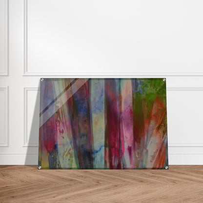 Rainfall - Sam Gilliam Acrylic Print - 70x100 cm / 28x40″ inches