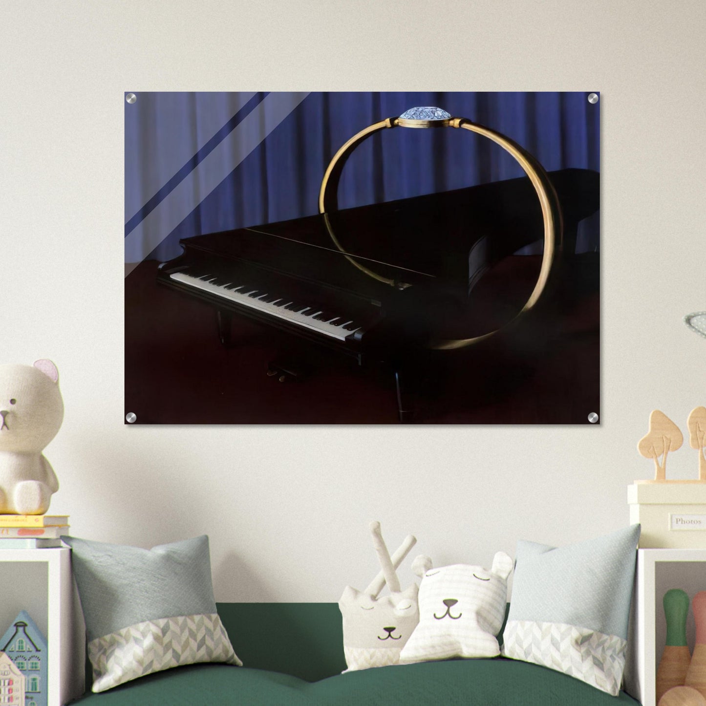 THE HAPPY HAND 1953 - Rene Magritte Acrylic Print - 70x100 cm / 28x40″ inches