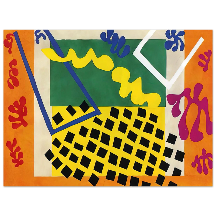Henri Matisse - CUT OUTS 3  75x100 cm / 30x40inches Fine Art Poster