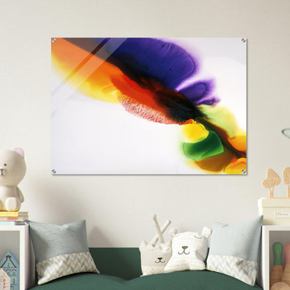 Phenomena Tibetan Flange - Paul Jenkins Acrylic Print - 70x100 cm / 28x40″ inches