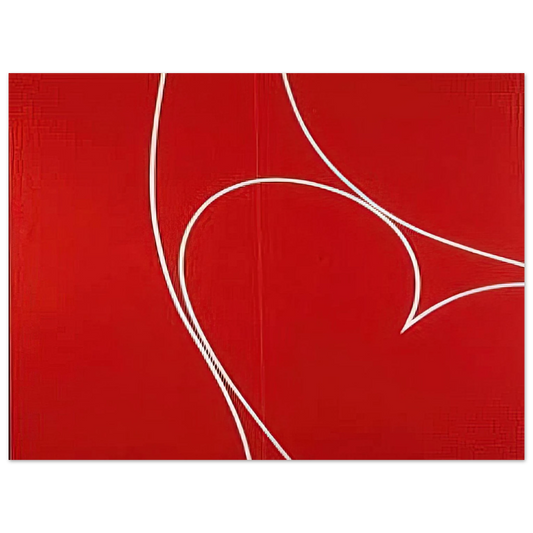 Lorser Feitelson - Untitled - 1966  75x100 cm / 30x40inches Fine Art Poster