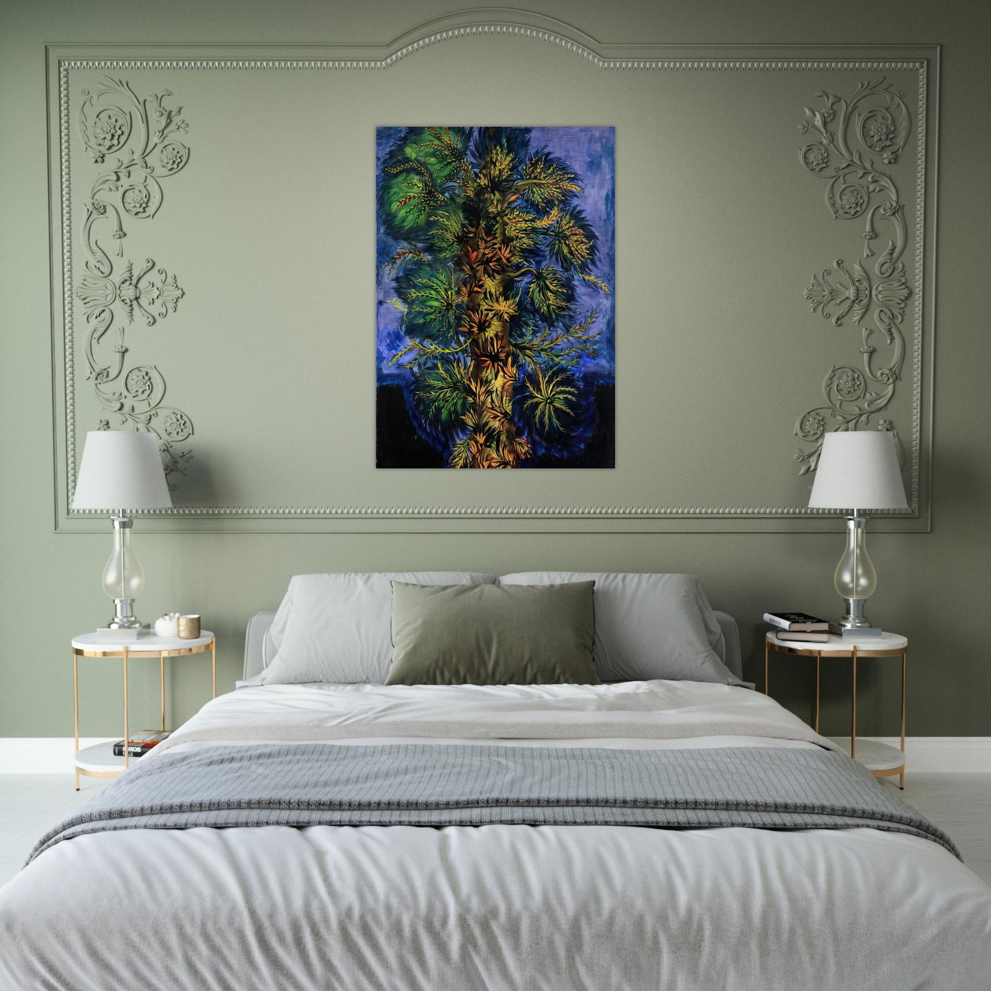 Tree - 1930 - Seraphine Louis Brushed Aluminum Print - 70x100 cm / 28x40 inches | Seraphine Louis Aluminum Print | Seraphine Louis Prints