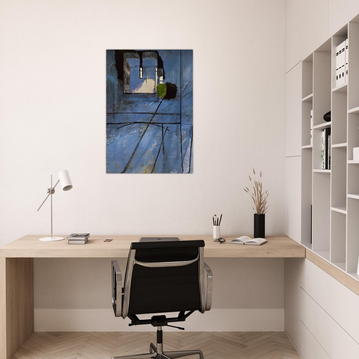 VIEW OF NOTRE DAME 1914 - Henri Matisse Brushed Aluminum Print - 70x100 cm / 28x40 inches | Henri Matisse Aluminum Print | Henri Matisse Prints