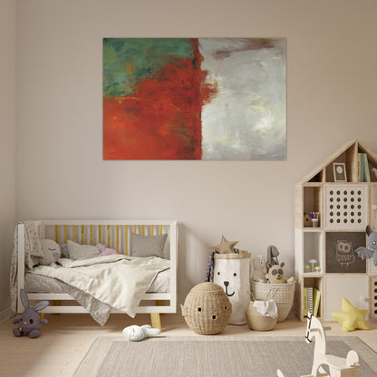 Divide - 1958 - Theodoros Stamos Art Prints - 100x150 cm / 40x60″ inches | Theodoros Stamos Poster | Theodoros Stamos Prints