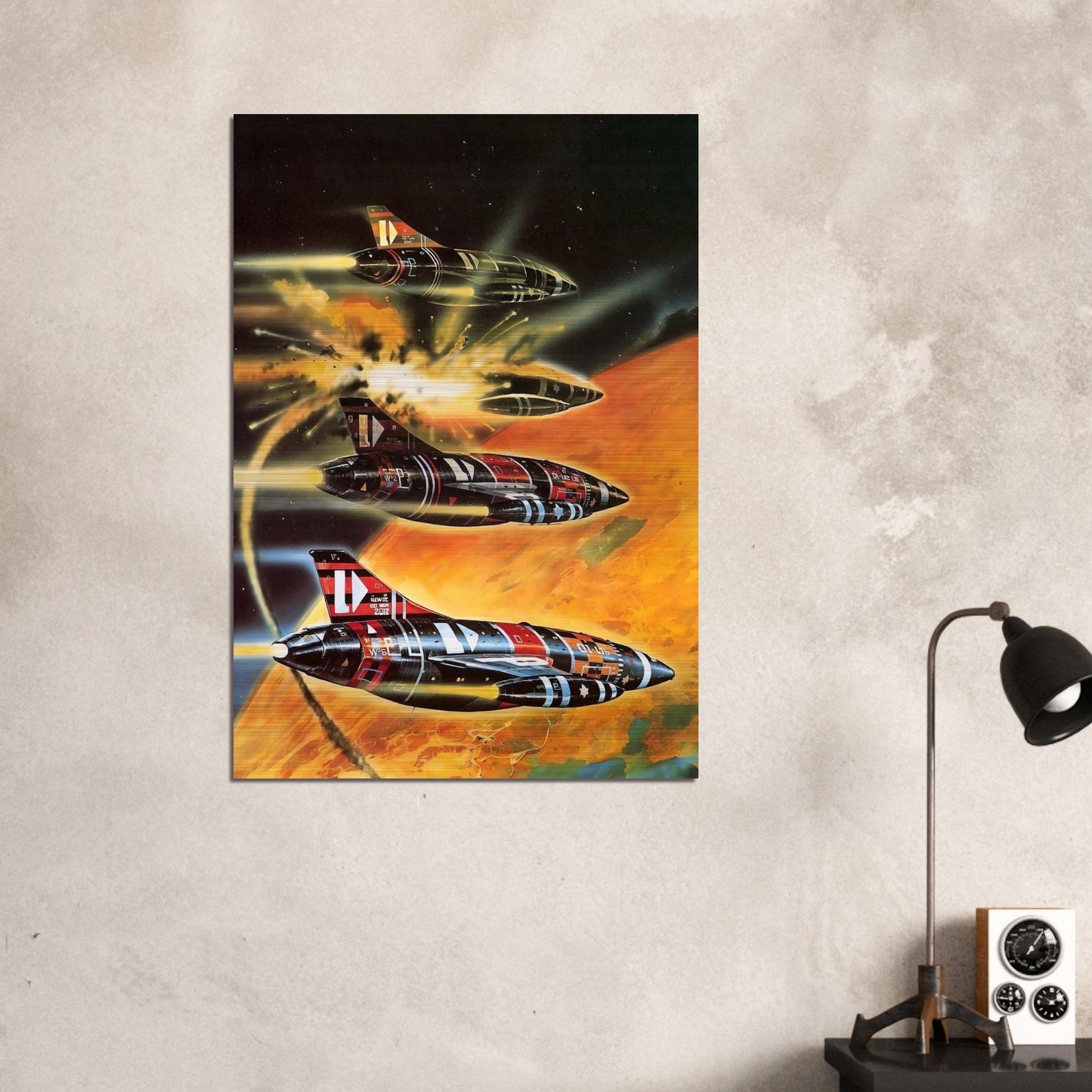 Chris Foss - Chris Foss Brushed Aluminum Print - 70x100 cm / 28x40 inches | Chris Foss Aluminum Print | Chris Foss Prints