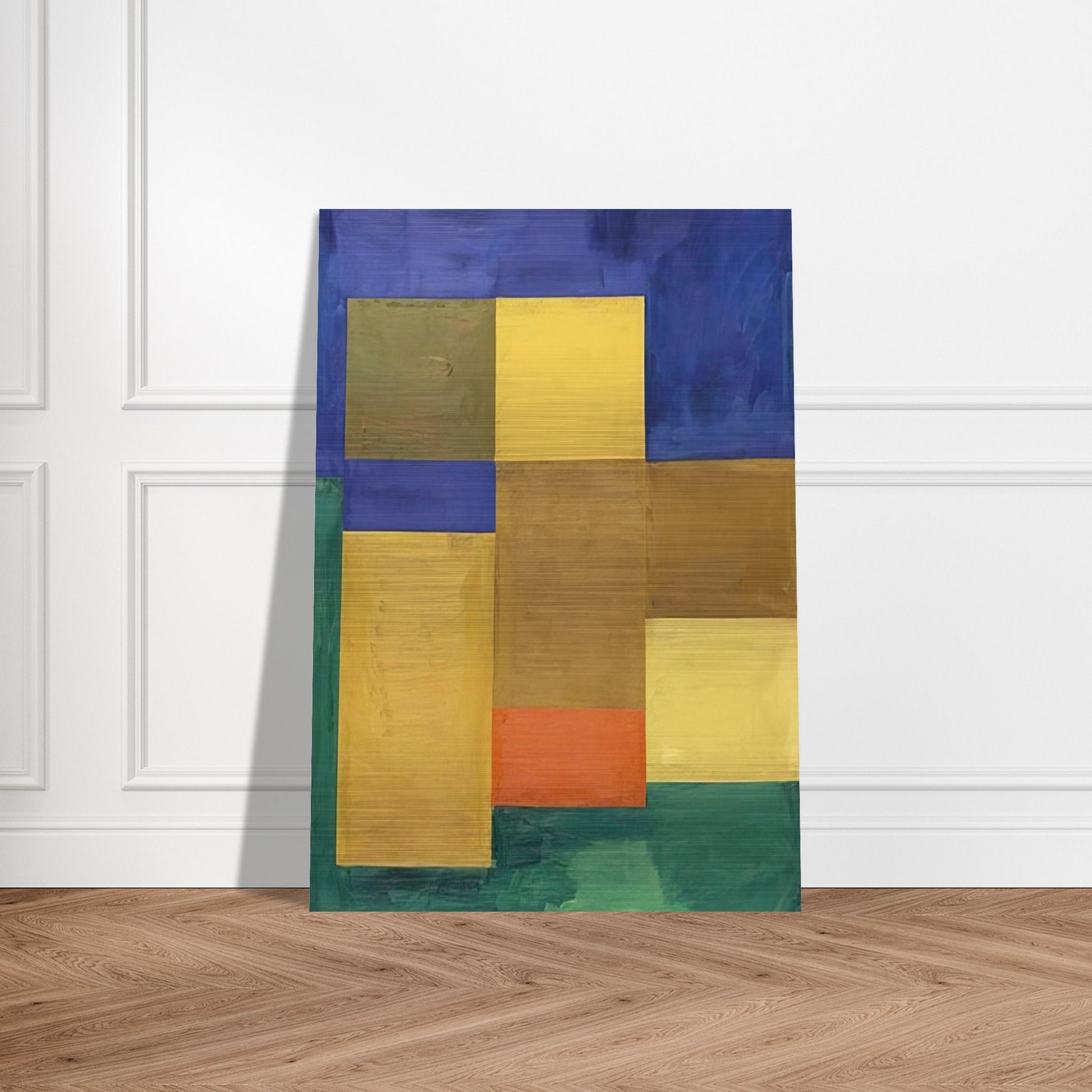 Silent Night - Hans Hofmann Brushed Aluminum Print - 70x100 cm / 28x40 inches | Hans Hofmann Aluminum Print | Hans Hofmann Prints