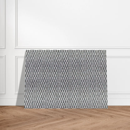 Untitled Verticals and Horizontals - 1970 - Francois Morellet Brushed Aluminum Print - 70x100 cm / 28x40 inches | Francois Morellet Aluminum Print | Francois Morellet Prints