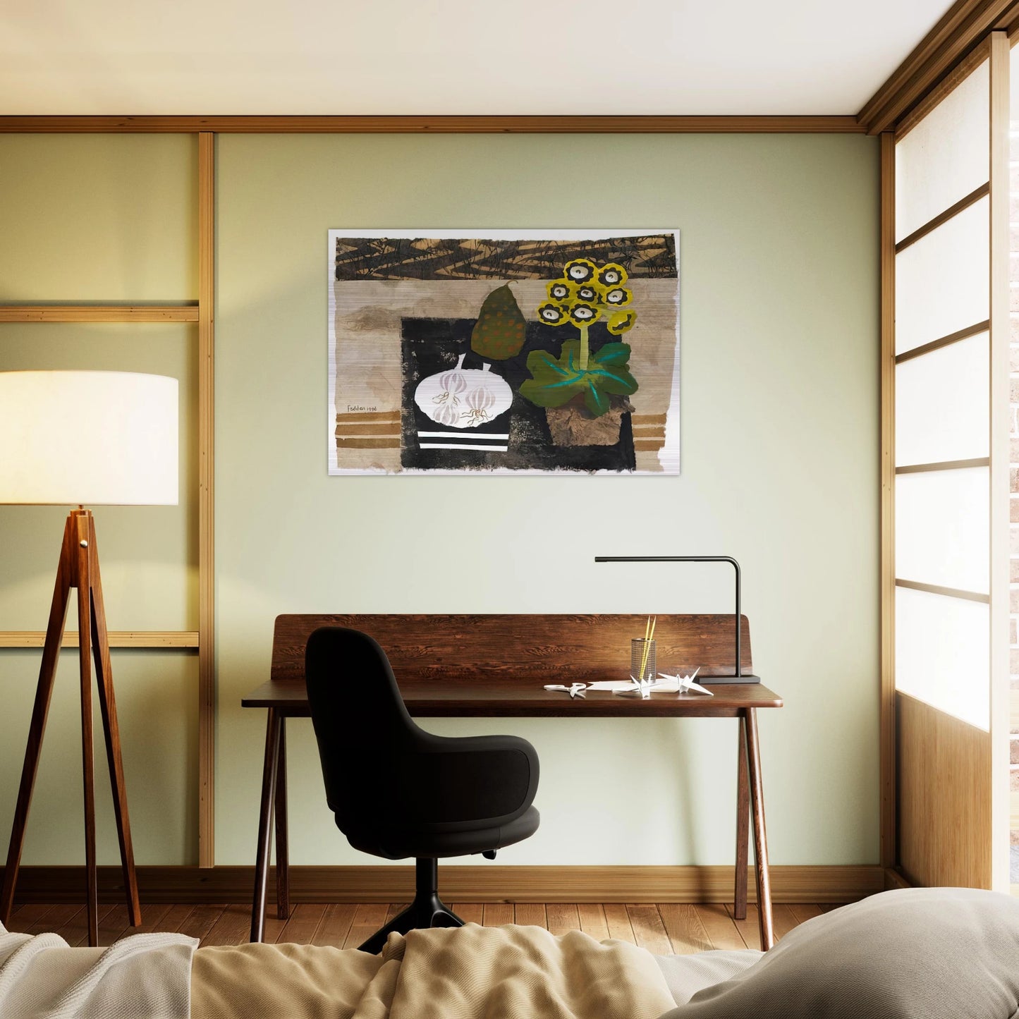Auricula - 1996 - Mary Fedden Brushed Aluminum Print - 70x100 cm / 28x40 inches | Mary Fedden Aluminum Print | Mary Fedden Prints
