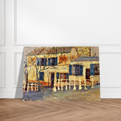 LAPIN AGILE 1 - Maurice Utrillo Acrylic Print - 70x100 cm / 28x40″ inches