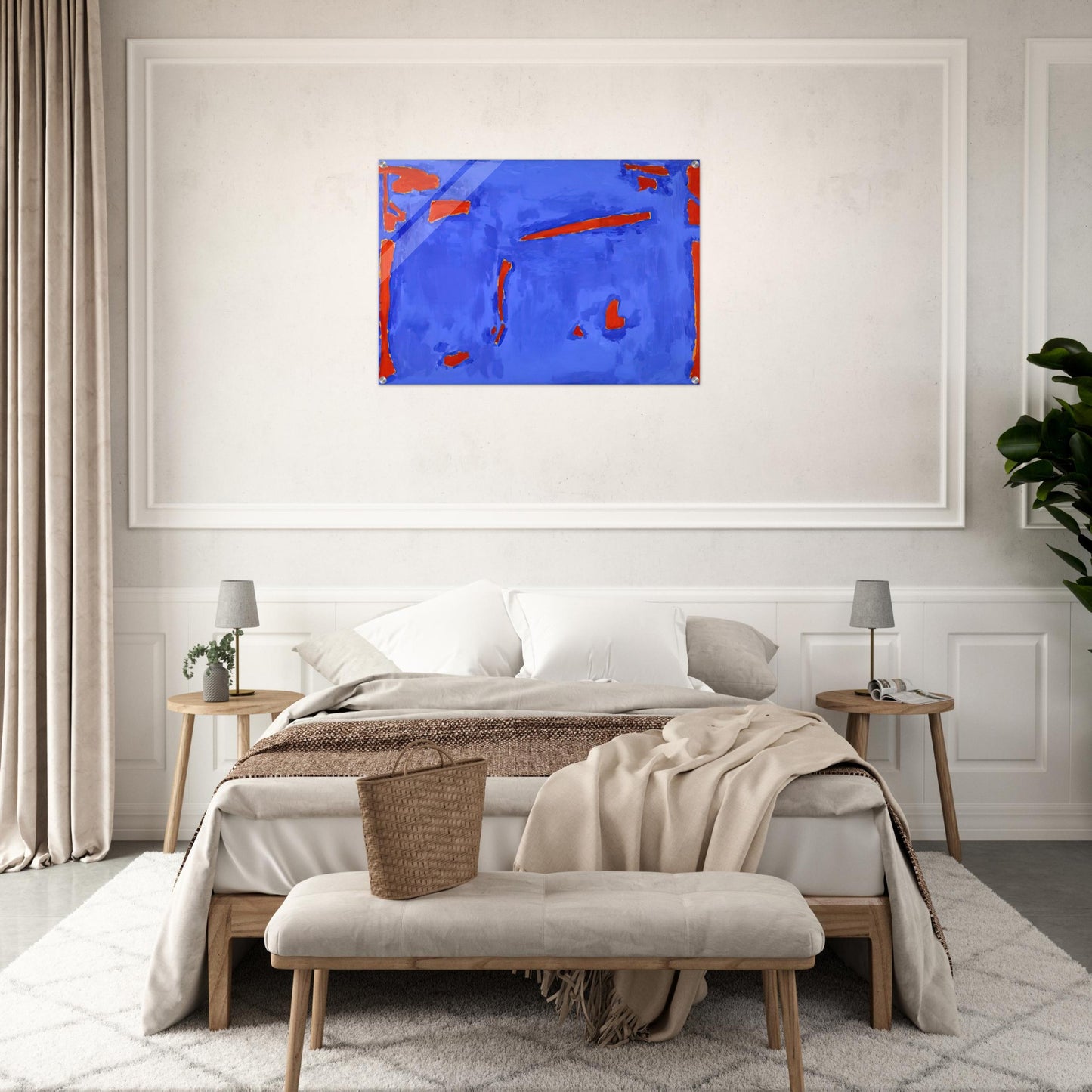 Bright Day - 1966 - Betty Parsons Acrylic Print - 70x100 cm / 28x40″ inches