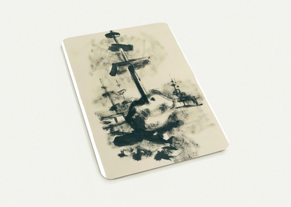 Come un monumento asiatico - 1936 By Julius Bissier Pack of 10 Post Cards | Julius Bissier Post Cards | A6 (10.5 x 14.8 cm) - 4.1 x 5.8 inches