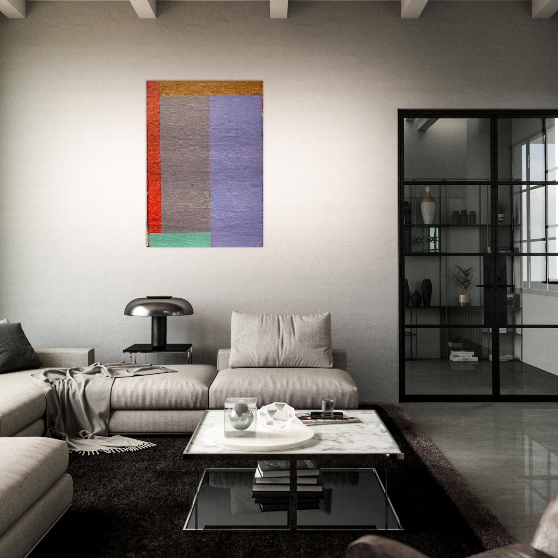 Untitled - 1984 - Doug Ohlson Brushed Aluminum Print - 70x100 cm / 28x40 inches | Doug Ohlson Aluminum Print | Doug Ohlson Prints