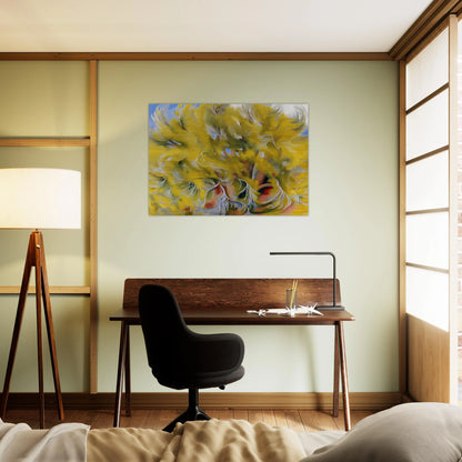 Cottonwood Tree in Spring - Georgia O'Keeffe Brushed Aluminum Print - 70x100 cm / 28x40 inches | Georgia O'Keeffe Aluminum Print | Georgia O'Keeffe Prints