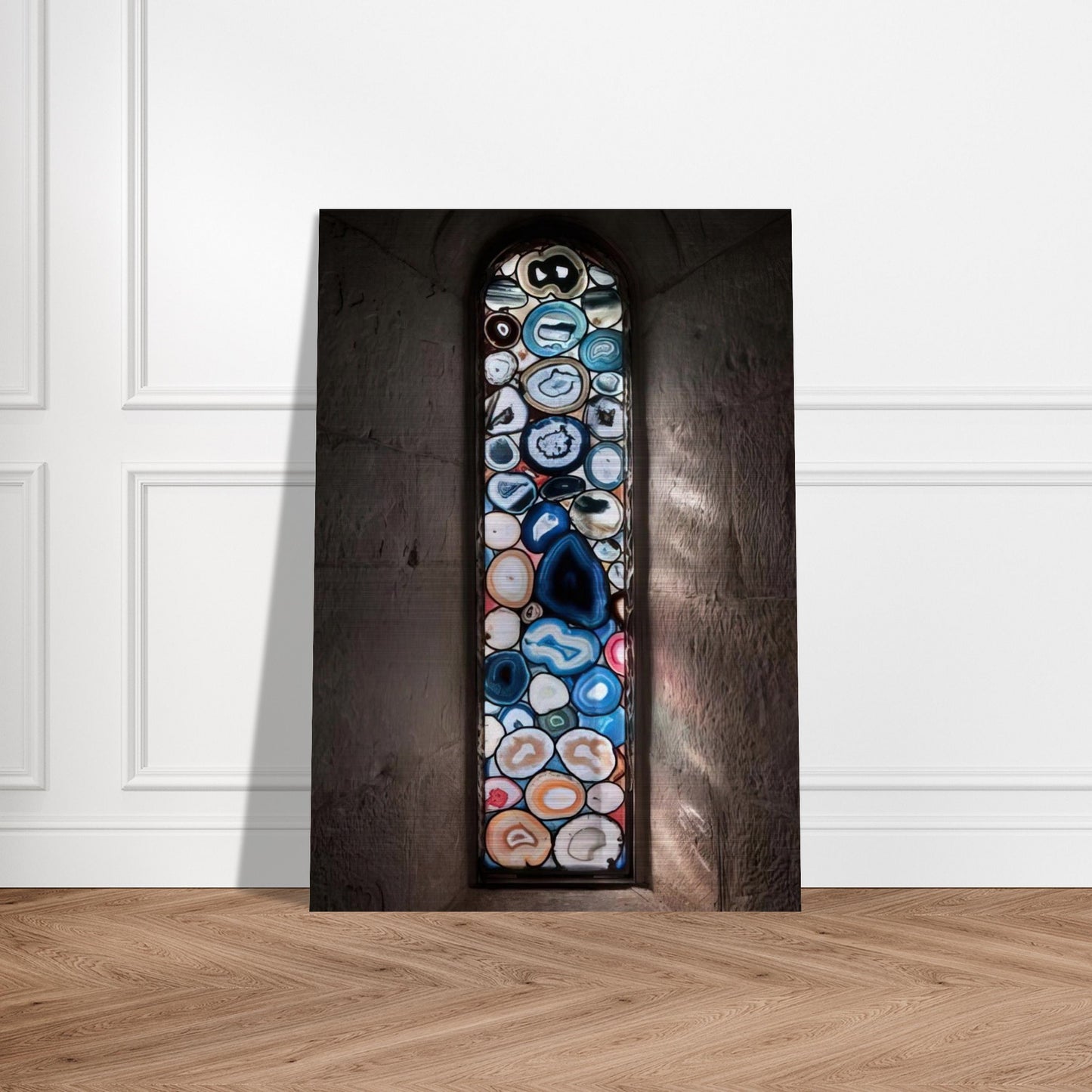 AHATFENSTER 2009 - Sigmar Polke Brushed Aluminum Print - 70x100 cm / 28x40 inches | Sigmar Polke Aluminum Print | Sigmar Polke Prints
