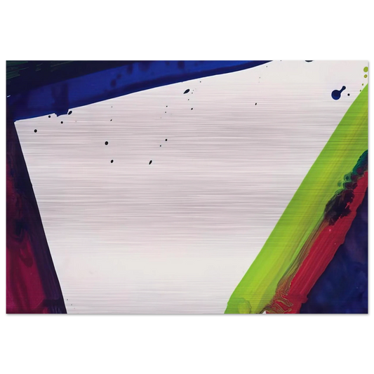 Untitled  Sketch   SF66-048  - Sam Francis Brushed Aluminum Print - 70x100 cm / 28x40 inches | Sam Francis Aluminum Print | Sam Francis Prints