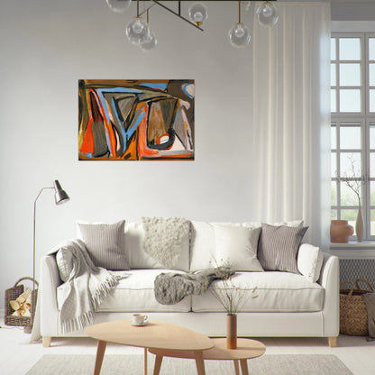 Le tout - 1978 - Bram van Velde Brushed Aluminum Print - 70x100 cm / 28x40 inches | Bram van Velde Aluminum Print | Bram van Velde Prints