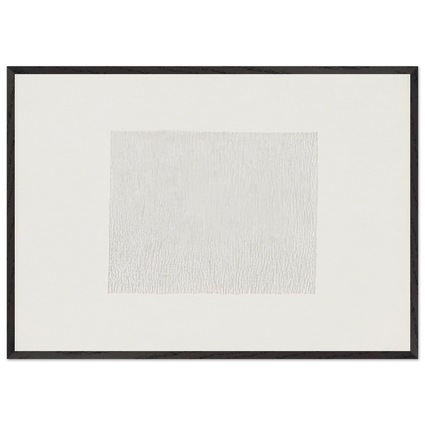 Vertical Lines Not Touching - Sol LeWitt 70x100 cm / 28x40 inches Framed Art Print – Black Wooden Frame