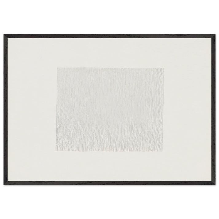 Vertical Lines Not Touching - Sol LeWitt 70x100 cm / 28x40 inches Framed Art Print – Black Wooden Frame