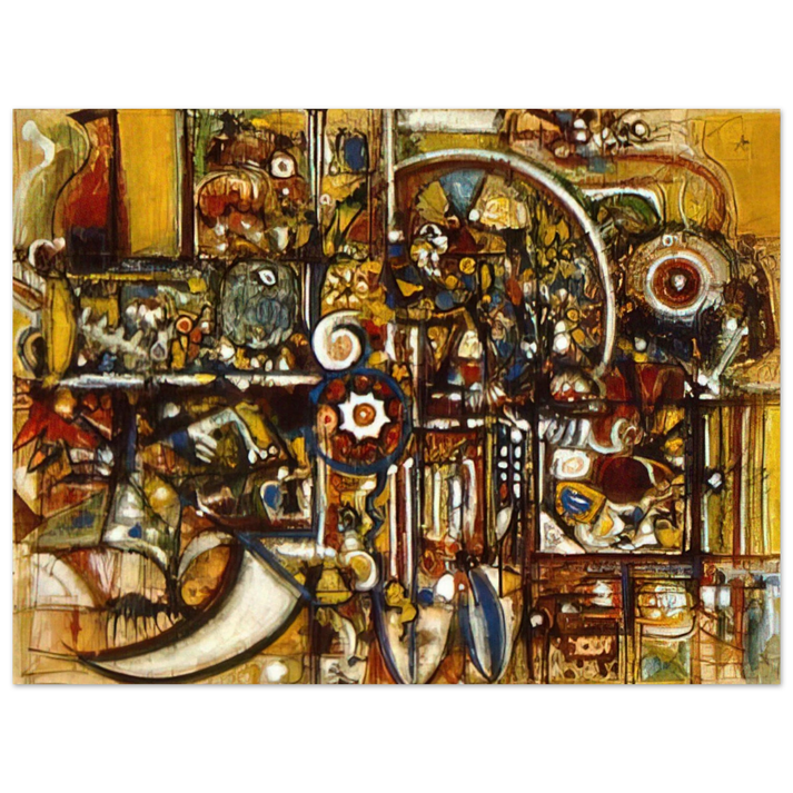 Richard Pousette-Dart - Opaque Harmony  75x100 cm / 30x40inches Fine Art Poster