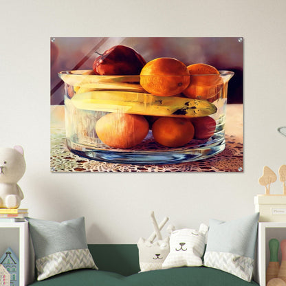 Bowl’d Banana - 1981 - Mary Pratt Acrylic Print - 70x100 cm / 28x40″ inches | Mary Pratt Wall Art | Mary Pratt Prints