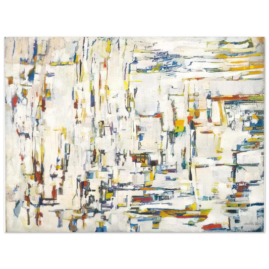 Maria Helena Vieira da Silva - Untitled - 1995  75x100 cm / 30x40inches Fine Art Poster