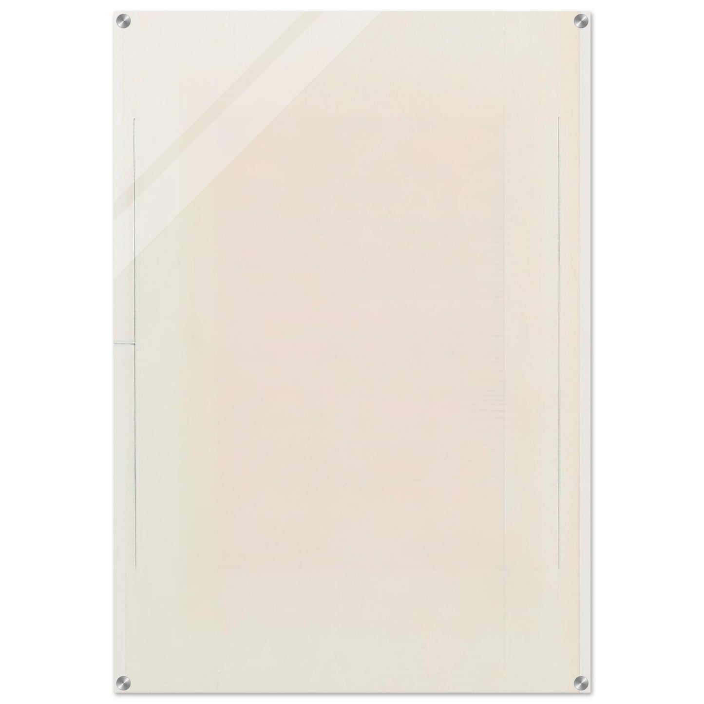 Red Bird - Agnes Martin Acrylic Print - 70x100 cm / 28x40″ inches | Agnes Martin Wall Art | Agnes Martin Prints