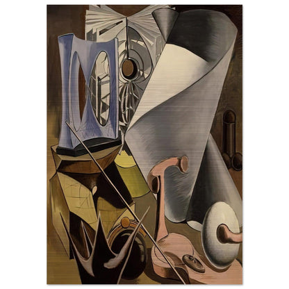 SHAKESPEAREAN EQUATION TWELFTH NIGHT - Man Ray Brushed Aluminum Print - 70x100 cm / 28x40 inches | Man Ray Aluminum Print | Man Ray Prints