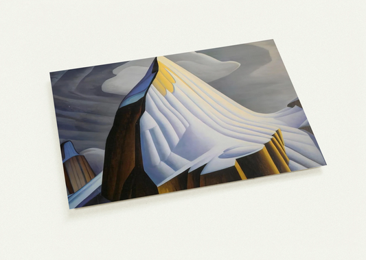 Mount Lefroy - 1930 By Lawren Harris Pack of 10 Post Cards | Lawren Harris Post Cards | A6 (10.5 x 14.8 cm) - 4.1 x 5.8 inches