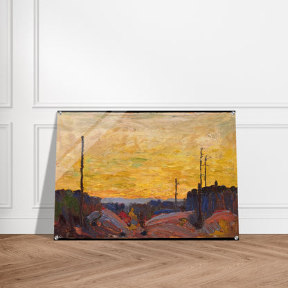 BURNED OVER LAND 1916 - Tom Thomson Acrylic Print - 70x100 cm / 28x40″ inches