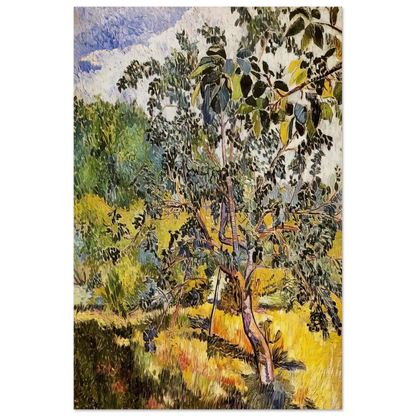 Corner of a garden Sun - Post-Impressionism - Natalia Goncharova Art Prints - 100x150 cm / 40x60″ inches | Natalia Goncharova Poster | Natalia Goncharova Prints