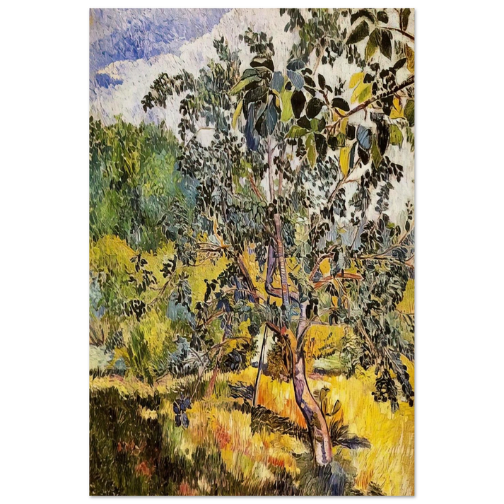 Corner of a garden Sun - Post-Impressionism - Natalia Goncharova Art Prints - 100x150 cm / 40x60″ inches | Natalia Goncharova Poster | Natalia Goncharova Prints