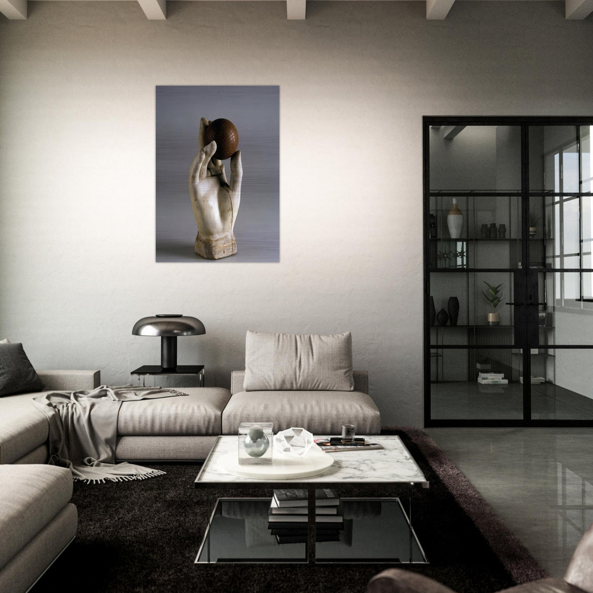 MAIN RAY 1936 - Man Ray Brushed Aluminum Print - 70x100 cm / 28x40 inches | Man Ray Aluminum Print | Man Ray Prints