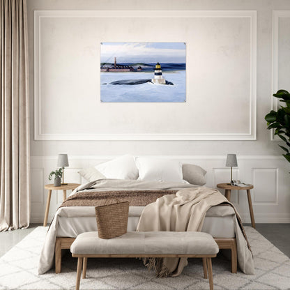 Five A.M. - Edward Hopper Acrylic Print - 70x100 cm / 28x40″ inches
