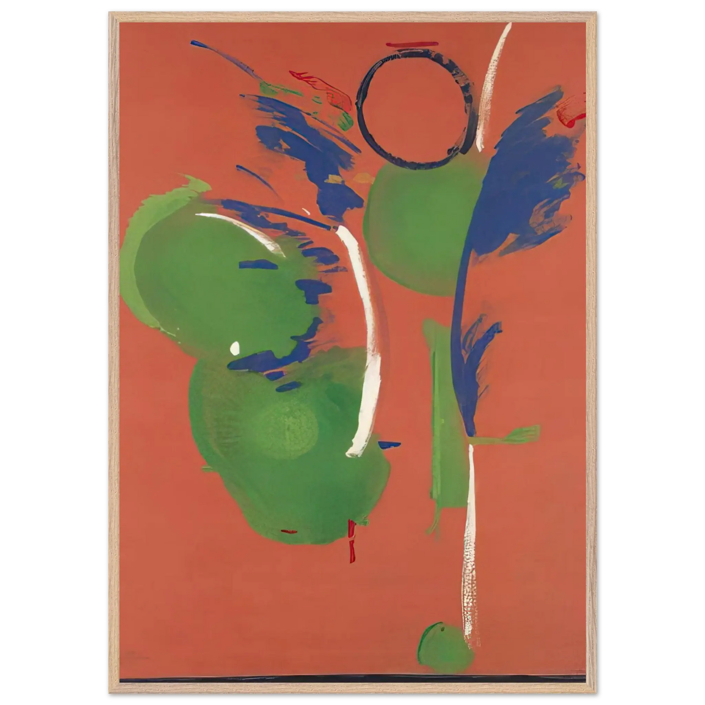 Helen Frankenthaler - Mary, Mary - 1987 Wall art - 45x60 cm / 18x24 Inches - Fine Art Poster - -