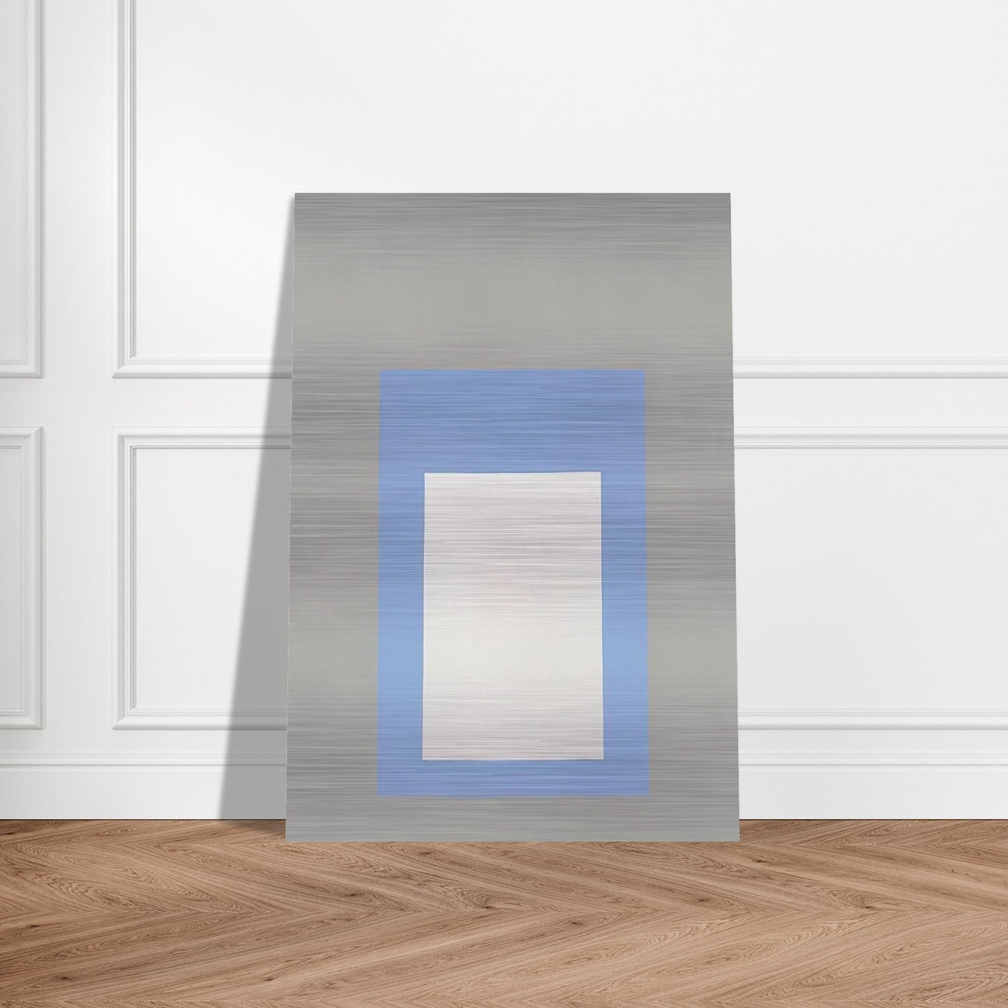 HOMAGE TO THE SQUARE GREEK ISLAND 1957 - Josef Albers Brushed Aluminum Print - 70x100 cm / 28x40 inches | Josef Albers Aluminum Print | Josef Albers Prints