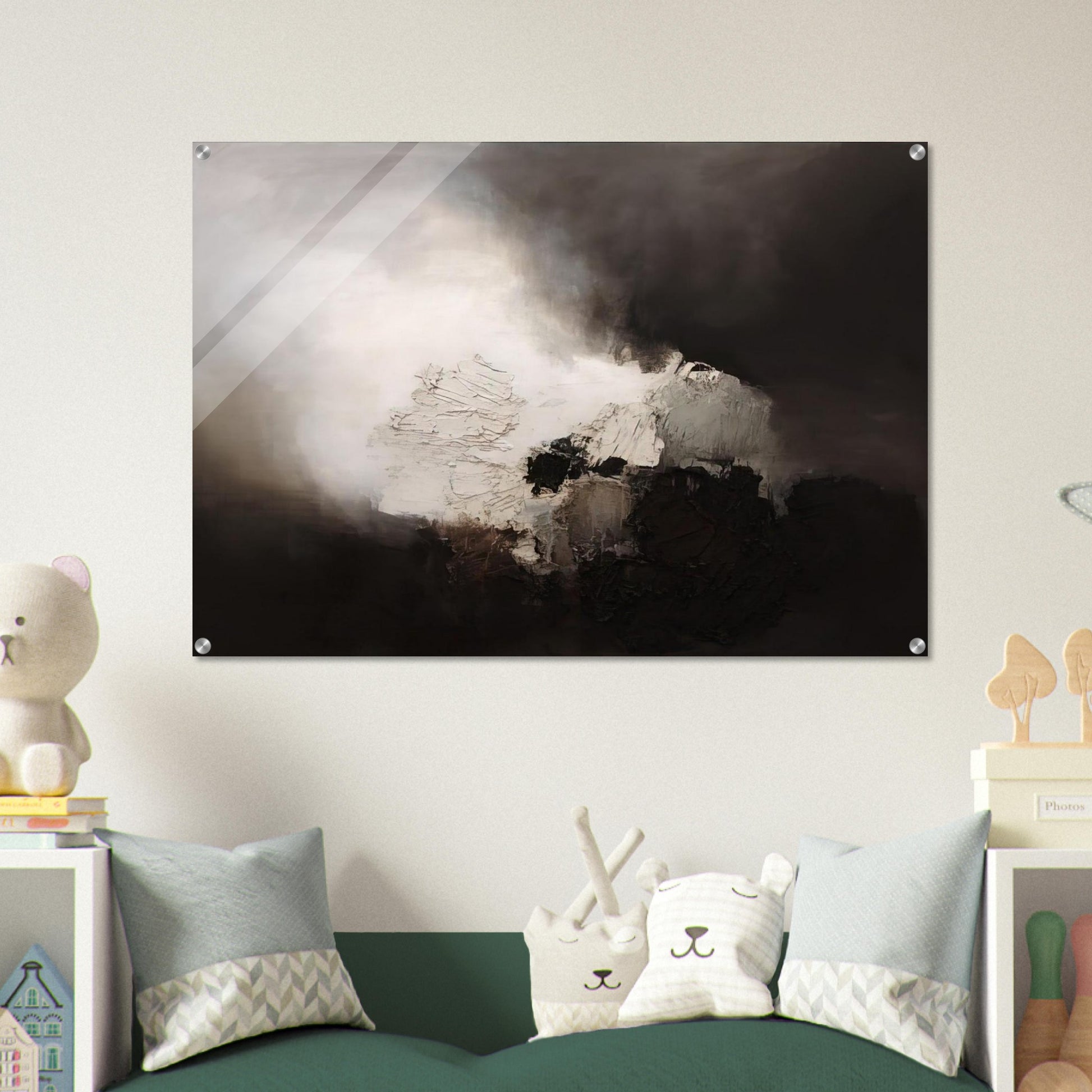 165 1960 - Luis Feito Acrylic Print - 70x100 cm / 28x40″ inches