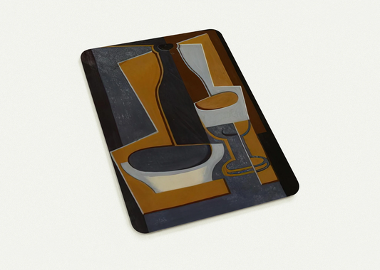 BOUTEILLE BOL ET VERRE 1922 By Juan Gris Pack of 10 Post Cards | Juan Gris Post Cards | A6 (10.5 x 14.8 cm) - 4.1 x 5.8 inches