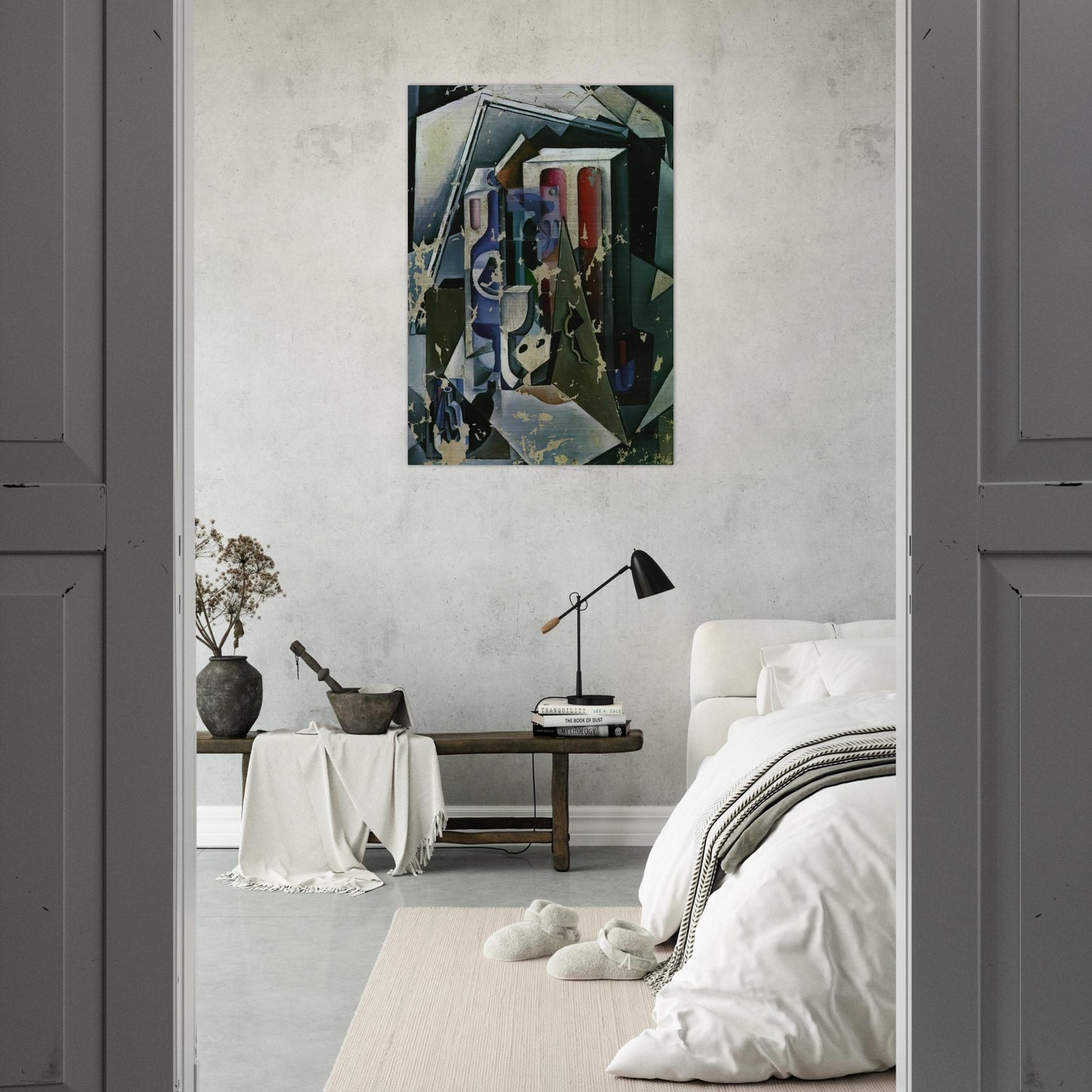STILL LIFE 8 - Salvador Dali Brushed Aluminum Print - 70x100 cm / 28x40 inches | Salvador Dali Aluminum Print | Salvador Dali Prints