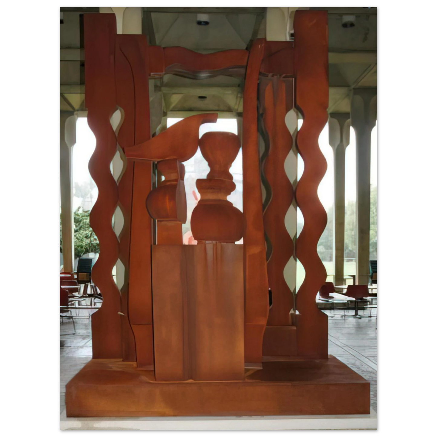 Louise Nevelson - NIGHT PRESENCE II 1976  75x100 cm / 30x40inches Fine Art Poster