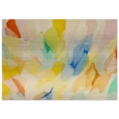 Lord of the Rainbow - Alice Baber Brushed Aluminum Print - 70x100 cm / 28x40 inches | Alice Baber Aluminum Print | Alice Baber Prints