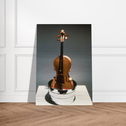 TIBETAN GARDEN SONG ROCI TIBET 1986 - Robert Rauschenberg Brushed Aluminum Print - 70x100 cm / 28x40 inches | Robert Rauschenberg Aluminum Print | Robert Rauschenberg Prints