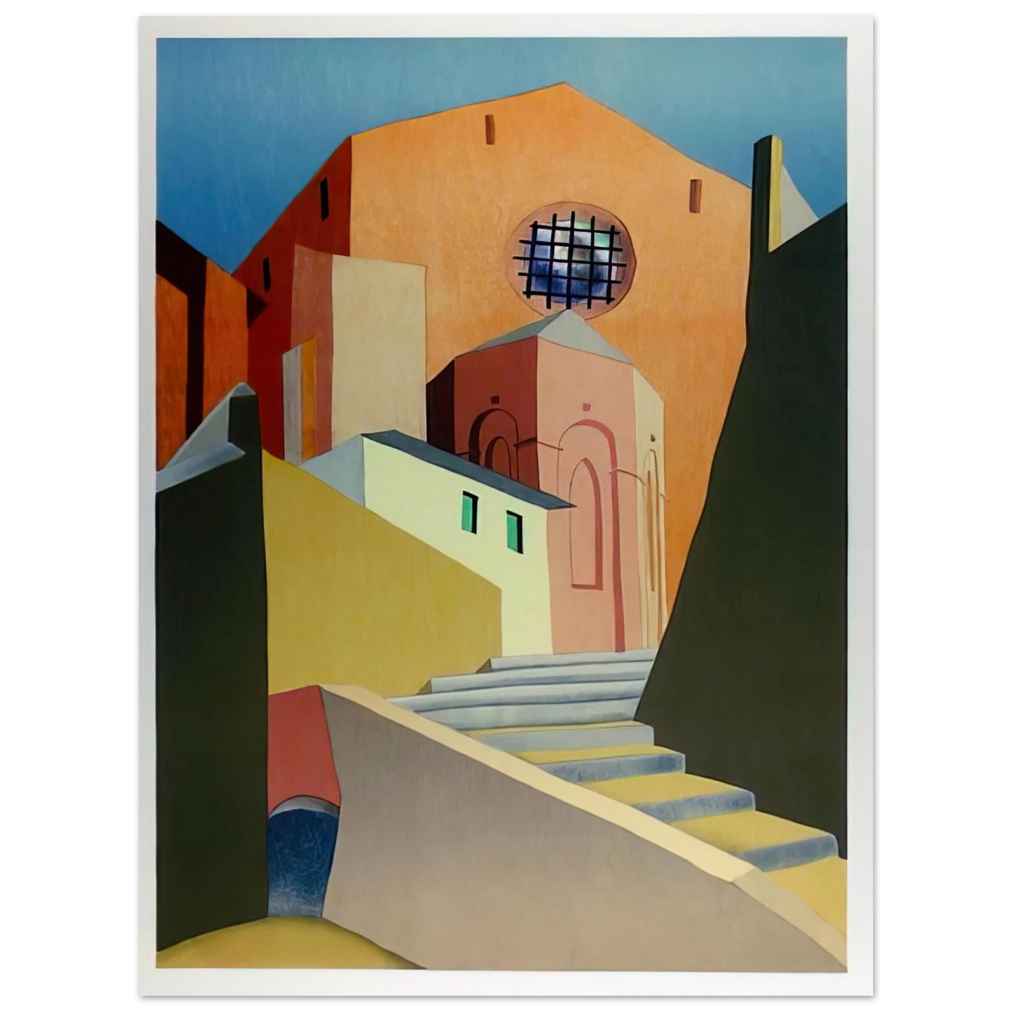 Clarence Holbrook Carter - Sienna - 1979  75x100 cm / 30x40inches Fine Art Poster