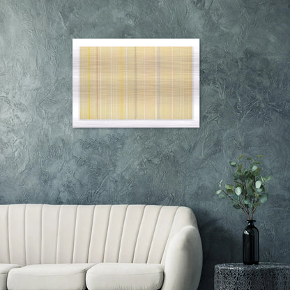 Butterfly - 1972 - Gene Davis Brushed Aluminum Print - 70x100 cm / 28x40 inches | Gene Davis Aluminum Print | Gene Davis Prints
