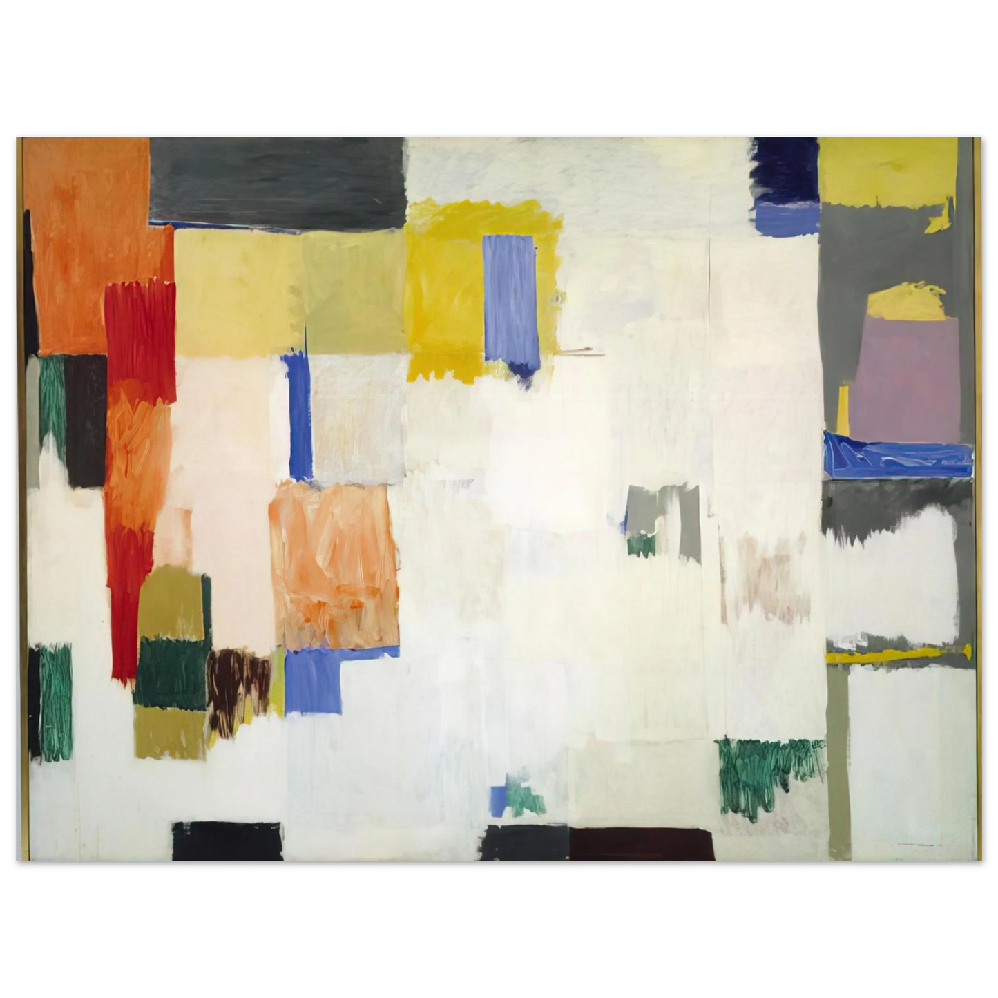Emil Schumacher - Untitled - 1956  75x100 cm / 30x40inches Fine Art Poster