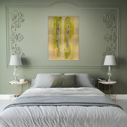 Untitled - 1940 - Wols Brushed Aluminum Print - 70x100 cm / 28x40 inches | Wols Aluminum Print | Wols Prints