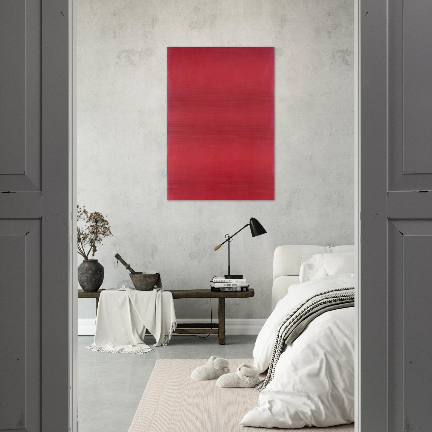China Series A, ”Flamingo” - 1975 - Doug Ohlson Brushed Aluminum Print - 70x100 cm / 28x40 inches | Doug Ohlson Aluminum Print | Doug Ohlson Prints