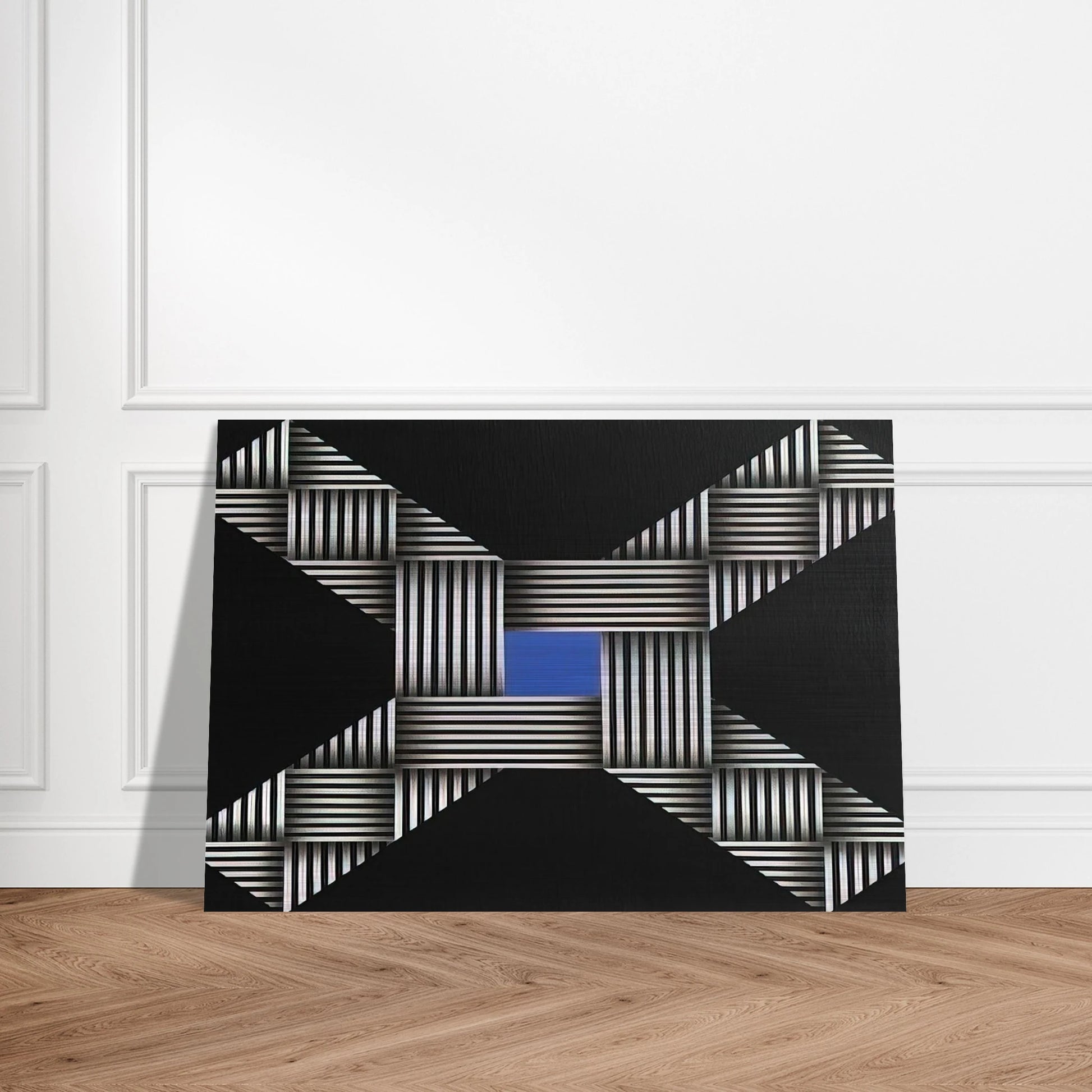 O.V.N.I. - 1967 - Omar Rayo Brushed Aluminum Print - 70x100 cm / 28x40 inches | Omar Rayo Aluminum Print | Omar Rayo Prints