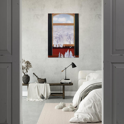 THE DOMAIN OF ARNHEIM 1949 - Rene Magritte Brushed Aluminum Print - 70x100 cm / 28x40 inches | Rene Magritte Aluminum Print | Rene Magritte Prints