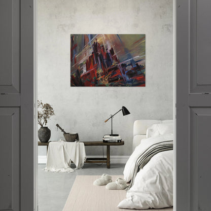 Inferno - 1974 - Konrad Zuse Brushed Aluminum Print - 70x100 cm / 28x40 inches | Konrad Zuse Aluminum Print | Konrad Zuse Prints